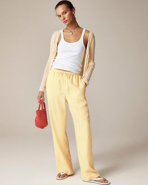 J.Crew Tall New Soleil Pant - Natural
