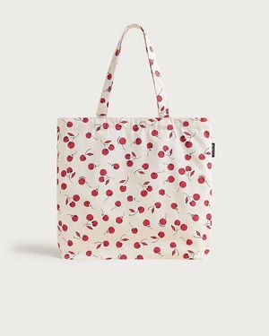 J.Crew Printed Reusable Everyday Tote - Natural