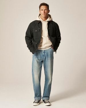 J.Crew Wallace & Barnes Duck Canvas Utility Jacket - Blue