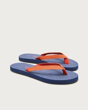 J.Crew Limited-Edition Tkees X Thong Sandals - Blue