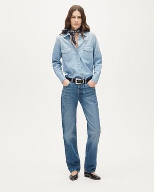 J.Crew Western Straight Jean - Blue