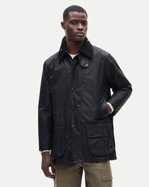 J.Crew Barbour Beaufort Wax Jacket - Black