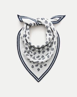 J.Crew Merino Wool Bandana - Metallic