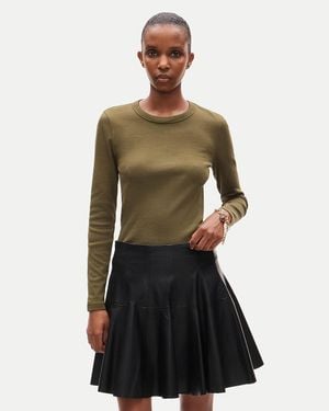 J.Crew New Perfect-Fit Long-Sleeve T-Shirt - Green
