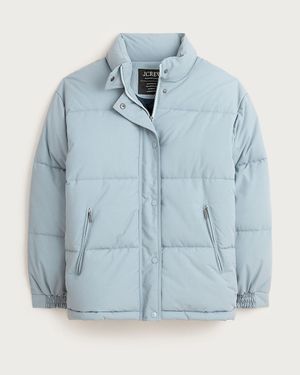 J.Crew Signature Puffer Jacket With Primaloft - Blue