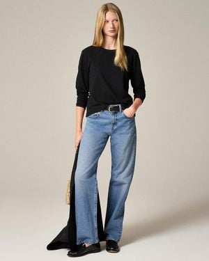 J.Crew Vintage Jersey Long-Sleeve T-Shirt - Black