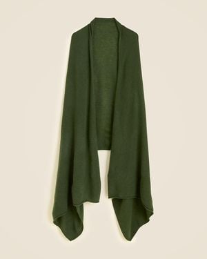 J.Crew Oversized Cashmere Wrap - Green