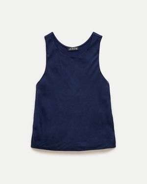 J.Crew Scoopneck Tank Top - Blue