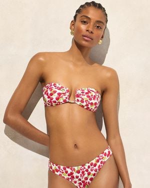 J.Crew Mira Bandeau Bikini Top - Multicolor