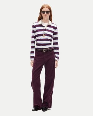 J.Crew Tall Zoe Barrel Pant - Blue