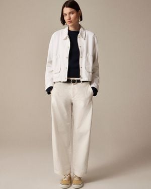 J.Crew Short Barn Jacket - Natural