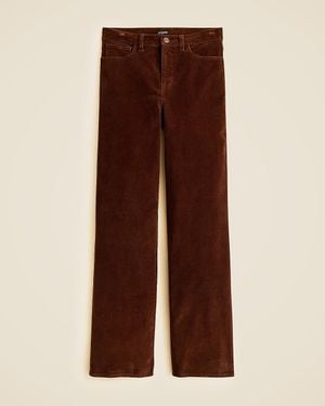 J.Crew Petite Slim-Wide Pant - Brown