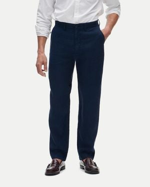 J.Crew Classic-Fit Linen Trouser - Blue