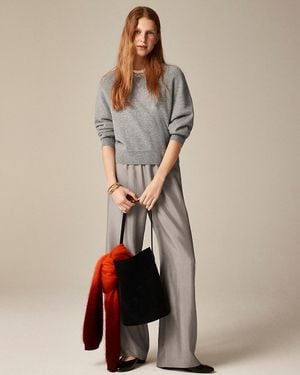 J.Crew Cashmere Crewneck Sweatshirt - Natural