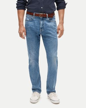 J.Crew Athletic Straight-Fit Stretch Jean - Blue