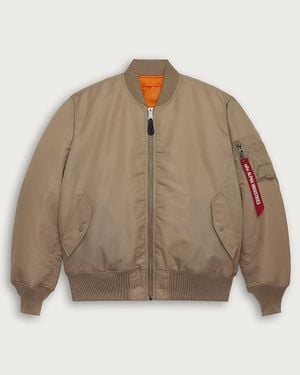 J.Crew Alpha Industries Ma-1 Heritage Bomber Jacket - Brown
