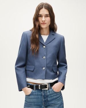 J.Crew Lenore Lady Blazer - Blue