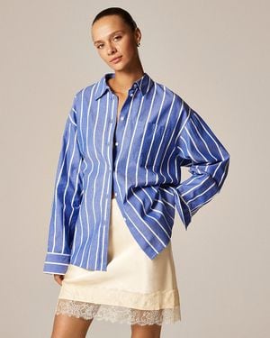 J.Crew Étienne Oversized Shirt - Blue