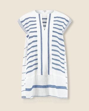 J.Crew Lemlem Elina Caftan - Blue