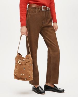 J.Crew Berkeley Belted Bucket Bag - Brown