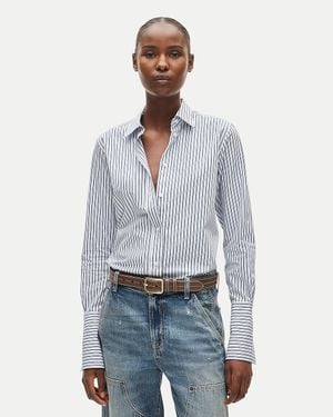 J.Crew Jules Classic-Fit Button-Up Shirt - Blue