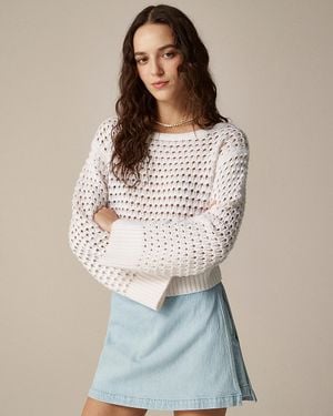 J.Crew Denim Skort - Natural
