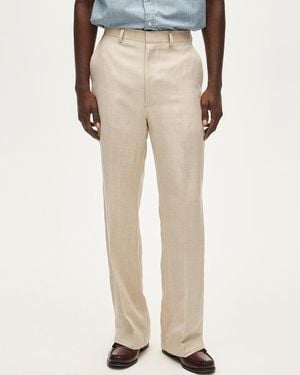 J.Crew Relaxed-Fit Suit Pant - Natural
