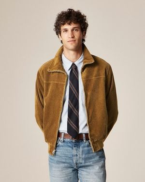 J.Crew Corduroy Jacket With Wool-Blend Lining - Natural