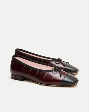 J.Crew Sophie Cap Toe Ballet Flats - Multicolor