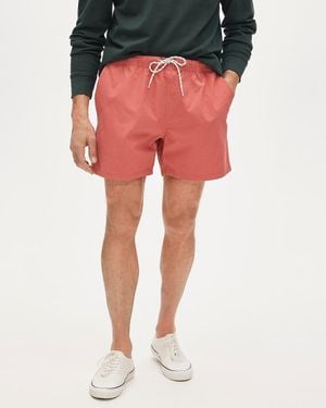 J.Crew 6' Stretch Swim Trunk With Econylâ Nylon - Red