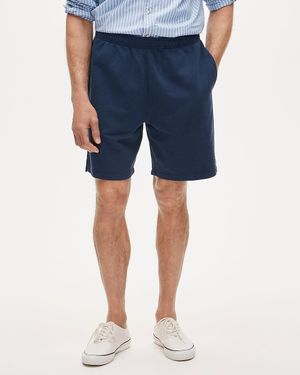 J.Crew "7.5" Washed Court Terry Short" - Blue
