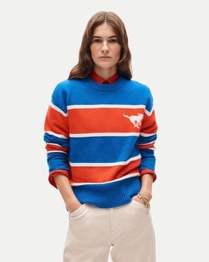 J.Crew '47 X Vintage Wool Smu Sweater - Blue