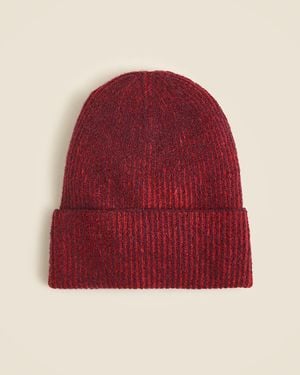 J.Crew Plaited Beanie - Red