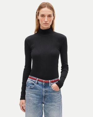 J.Crew Perfect Rib Turtleneck - Blue