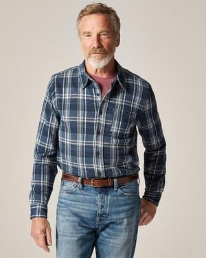 J.Crew Lightweight Seaboard Soft-Knit Shirt - Blue