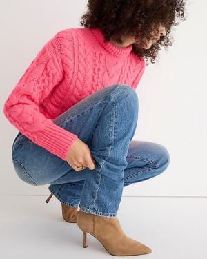 J.Crew Pointed-Toe Ankle Boots - Blue