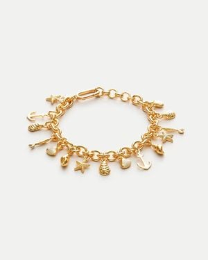 J.Crew Nautical Charm Bracelet - Natural