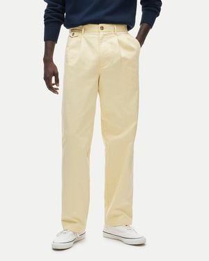 J.Crew Classic Double-Pleated Chino Pant - Natural