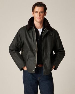 J.Crew Barbour Transport Wax Jacket - Black
