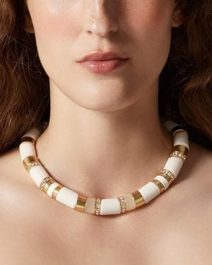 J.Crew Handcut Stone Necklace - Natural