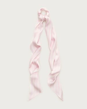 J.Crew Printed Silk Scarf - Pink