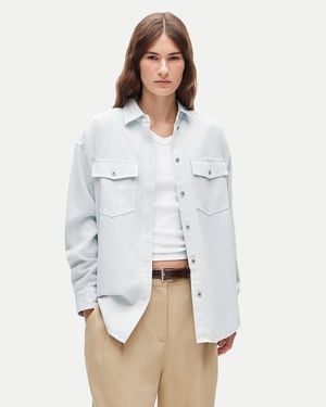 J.Crew Étienne Oversized Button-Up Shirt - Blue