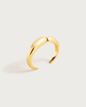J.Crew Khiry X Medium Two-Talon Cuff Bracelet - Natural