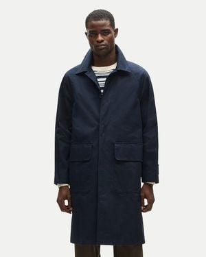 J.Crew Rivington Car Coat - Blue