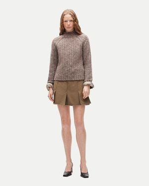 J.Crew Eckhaus Latta X Ribbed Rollneck - Natural