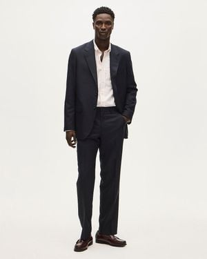 J.Crew Kenmare Relaxed-Fit Suit Jacket - Blue