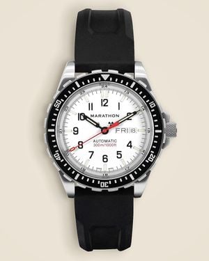 J.Crew Marathon Watch Company Arctic-Edition Jumbo Day/Date Automatic - Metallic
