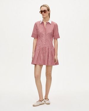 J.Crew Ophelia Mini Shirt-Dress - Pink