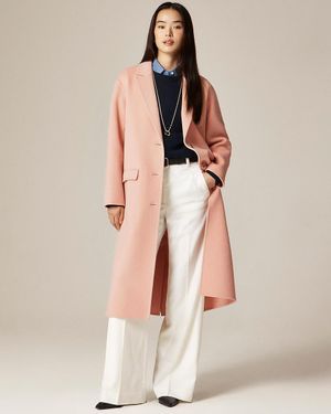 J.Crew Chiara Topcoat - Natural