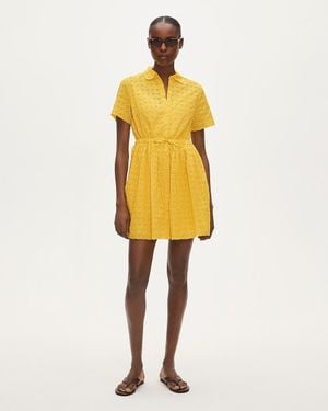 J.Crew Mini Cerise Shirt-Dress - Yellow